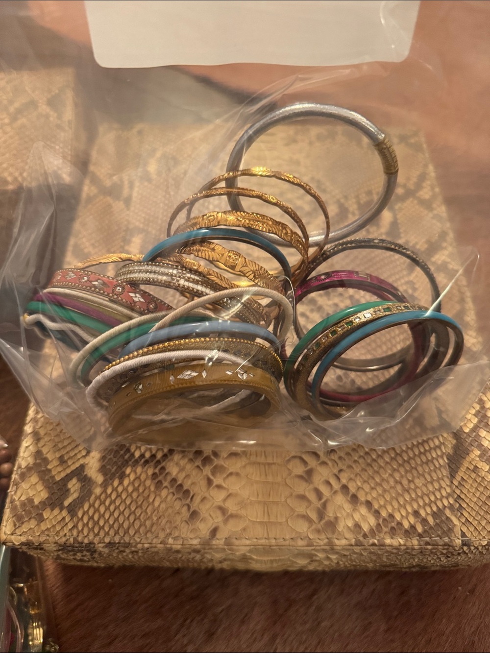 Grab Bag Mixed Color Women’s Bangle Bracelet Set